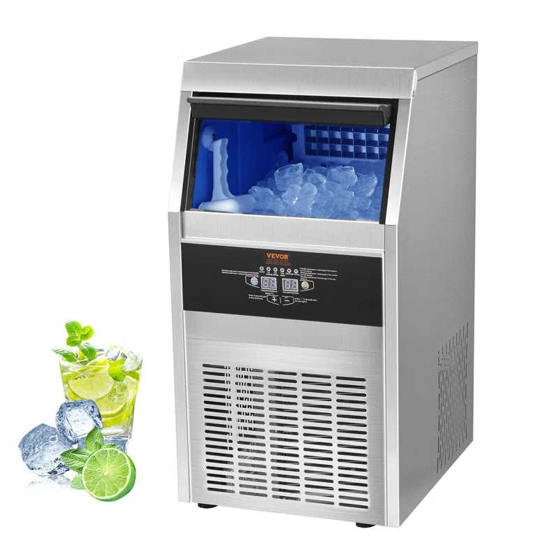 Stellweilan Tessberg 65 Lb. Daily Production Cube Ice Freestanding Ice Maker